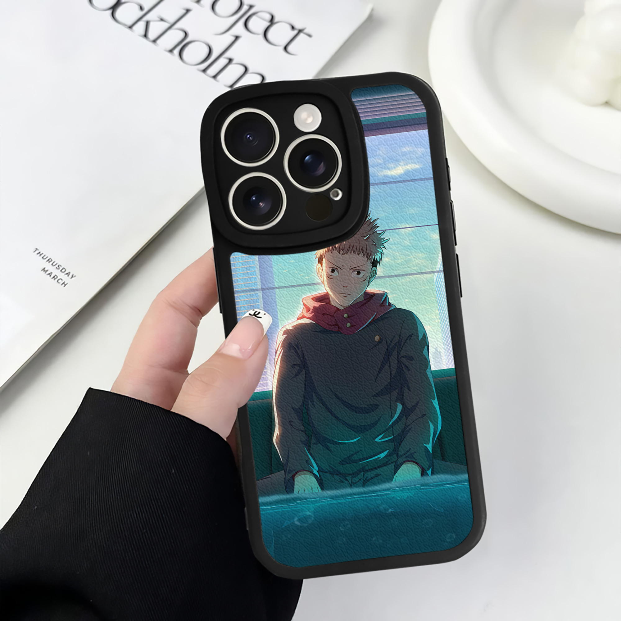 （画像用） SPY×FAMILY间谍家家酒 【iPhone 16シリーズ対応】シリコンスマホケース（レザー調） 材質：シリコン